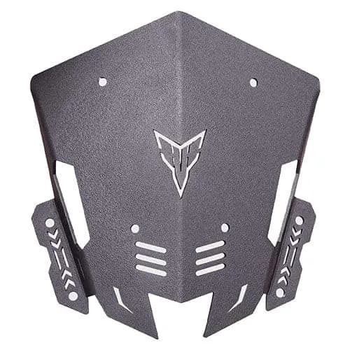 MT 15  METAL VISOR  BLACK